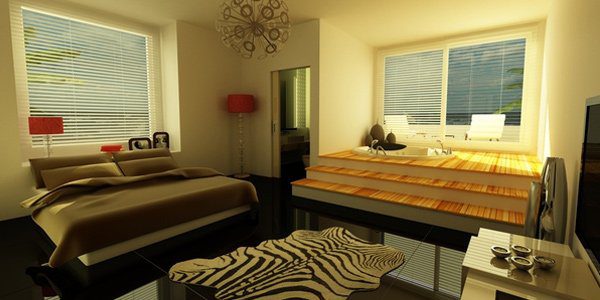 Επιλέξτε τα σωστά χρώματα και σχέδια για το ύφασμα Όταν επιλέγετε ένα κρεβάτι και κουρτίνες, βεβαιωθείτε ότι θα φαίνεται καλά στο δωμάτιο. Εξετάστε το χρώμα του δωματίου σας. Μπορείτε να επιλέξετε πιο σκούρα υφάσματα αν το δωμάτιο σας είναι ελαφρύ και ελαφρύτερο ύφασμα εάν το δωμάτιό σας είναι σκοτεινό. Επίσης, προσπαθήστε να αναζητήσετε ένα σχέδιο που ταιριάζει με την έννοια του δωματίου σας. Το ύφασμα μπορεί πραγματικά να δείξει την προσωπικότητά σας. Έτσι, επιλέξτε καλά.