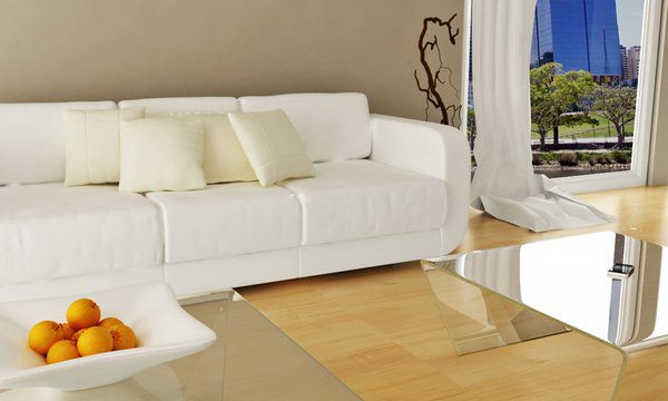 Minimal διακόσμηση σαλονιου