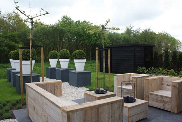 Κατασκευές από παλέτες