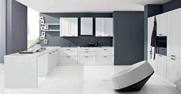 Γκρι κουζίνα