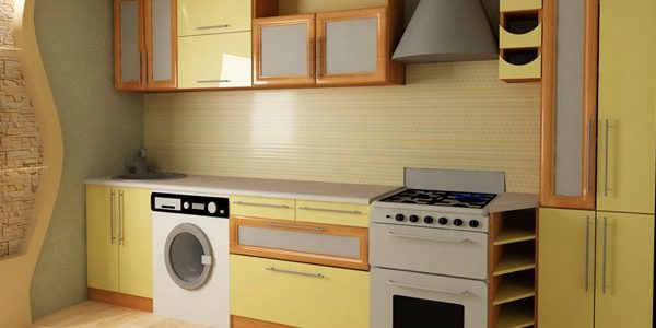 Εκρού κουζίνα