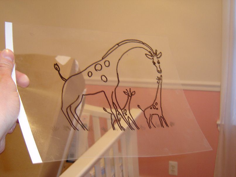 Ζωγραφιά στον τοίχο του παιδικού δωματίου