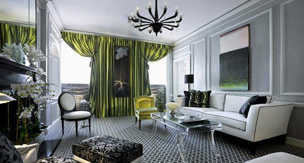 Μοντέρνο και Art Deco σαλόνι