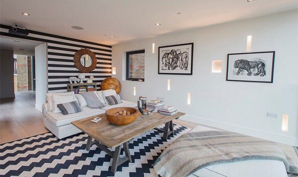 ρίγες στους τοίχους