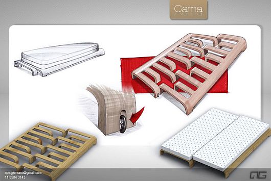 κρεβάτι για μικρά υπνοδωμάτια